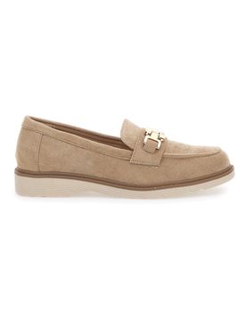 Mocassino Beige con Morsetto 526821 37