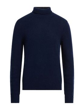 Rollkragenpullover Herren Marineblau S Herren