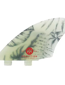 Dérive Twin Dual Tab Tropical Leaves One Size unisex