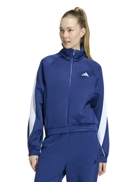 Stadium Tracktop Damen Trainingsoberteile - Blau - Größe M (38-40) - Poly Mesh Blue M (38-40) - Adidas - FashionsVida