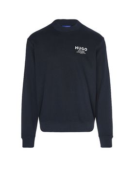 Hugo Suéter azul oscuro XL