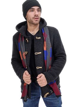Sciarpa Arancione/Grigia 46.001.16