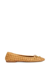 Women's 'Heat' Ballet Pumps in Brown Size: 6 - Brown - Size: 6