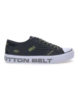 Sneakers basse in tela Adrian SS Nere 41