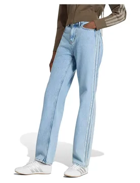 Originals Jeans Firebird Mid Rise Straight Light Denim 26 - Adidas - FashionsVida