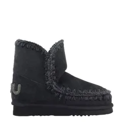 Stivali donna - eskimo 18 glitter logo - nero