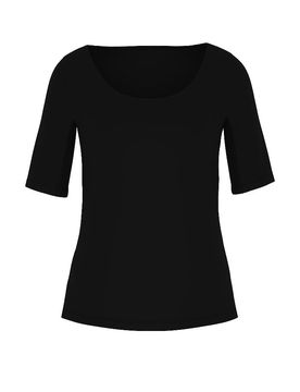 T-Shirt BLAZERSHIRT schwarz schwarz XXL damen