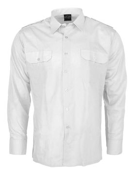 Diensthemd Langarm - Weiß / XXL Herren Weiß adult Herren