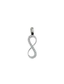 Ciondolo Infinito Oro Bianco GL102083