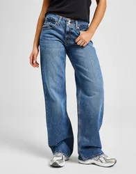 LEVI'S Superlow Jeans Damen - Damen, Blau - female - Size: 31R