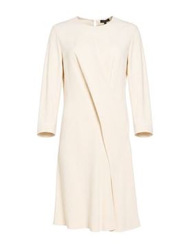 Midi-Kleid Damen Cremeweiß 32,34,36,40 Damen