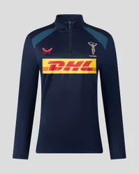 Harlequins Women's 2026/27 Training Quarter Zip Top NAVY 18 female