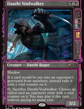 Dauthi Voidwalker (Showcase Foil) (Secret Lair - Showcase: Duskmourn) Secret Lair Drops - Magic: The Gathering - FashionsVida