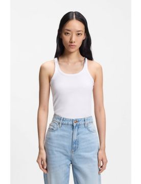 Para mujer. 50554664 Camiseta Epetite (M), Casual, Algodón, Sin mangas / Tirantes