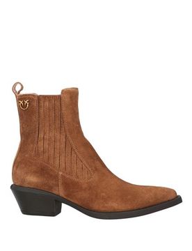 Botines de caña alta Mujer Camel 36 Mujer