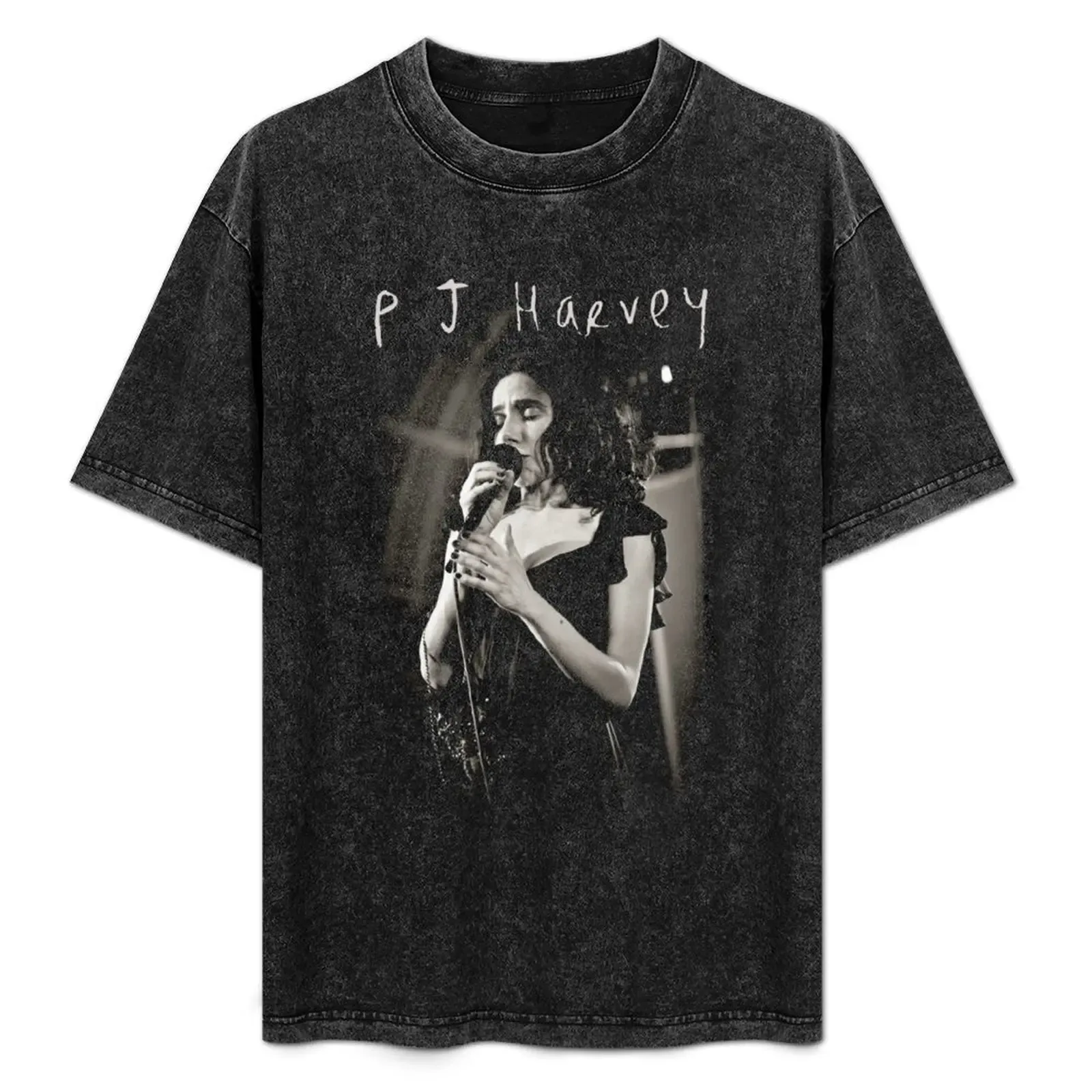 PJ HARVEY Trio Grup T-Shirt Plus Size Basic Short Sleeve Top - Aliexpress - FashionsVida