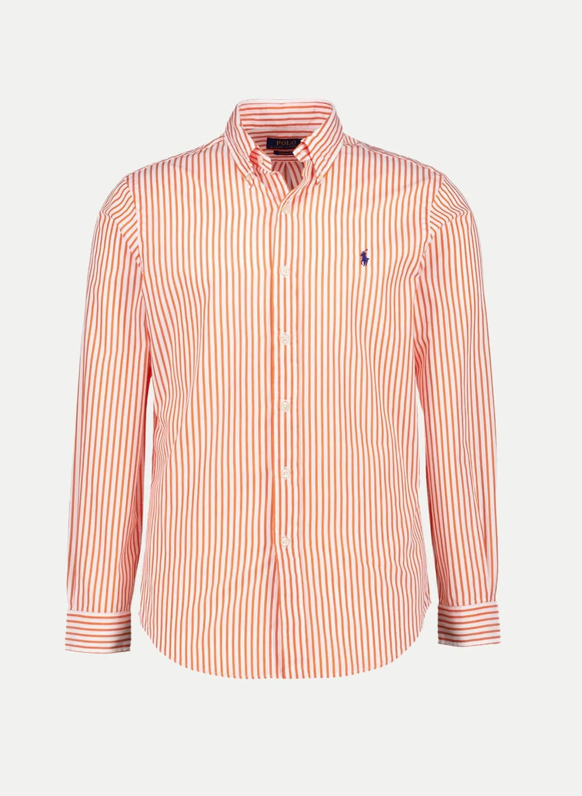 Polo Freizeithemd mit Streifenmuster Orange XXL - Ralph Lauren - FashionsVida