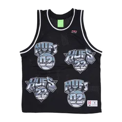 Canotta Tipo Basket Uomo Basketball Jersey Black