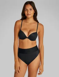 Push Up Plunge Bra - Perfectly Fit Black female