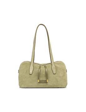 Ledertasche - Schultertasche ARYNA grün damen