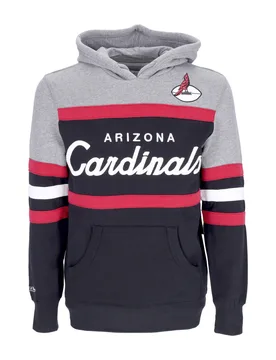 Felpa Cappuccio Uomo Nfl Headcoach Hoodie Aricar Black - Mitchell & Ness - FashionsVida