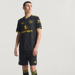 Maglia Third Authentic Manchester United FC 25/26 S Black