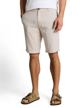 Regular cotton linen chino sho male