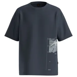Maglietta A Maniche Corte Journey 10273320 Dark Blue S