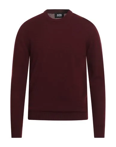 Pullover Herren Bordeaux 46,50,52,54,56 Herren - ALPHA - FashionsVida