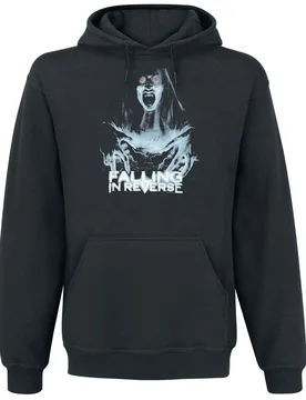 Kapuzenpullover - Red Eye Vamp - M bis XL - für Männer - Größe M - schwarz - Lizenziertes Merchandise! - Männer - male - Falling In Reverse - FashionsVida