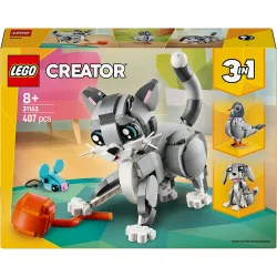 Juego de construcción Gato Juguetón Creator - 31163
