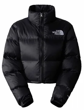 Nuptse Short Jacket Black M Damen - The North Face - FashionsVida