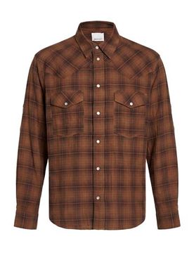 Camisa Hombre Cuero M Hombre