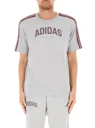T-shirt girocollo cotone GRIGIO M