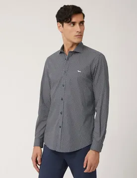 Chemise à Manches Longues Cnk026012573 Blue XL