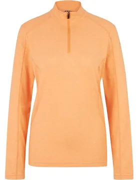 Jenita Damen Rollkragenpullover, orange 44