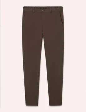 Chino aus elastischem Material, Regular Fit, Farbe Beige, 28, moderne Chino elastisch Herren - Walbusch - FashionsVida