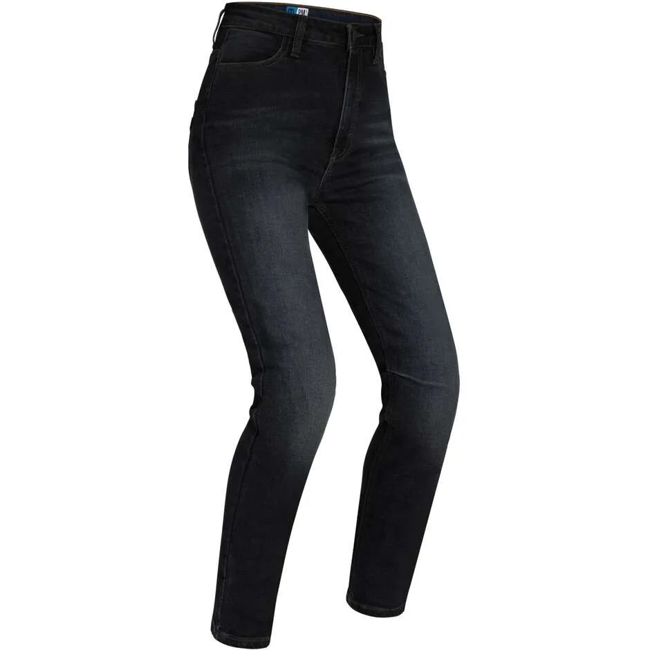 Jeans Moto Donna SARA Dark Blu taglia 25 - PMJ - FashionsVida