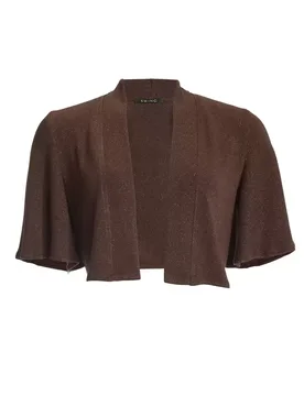 Jersey Bolero mit weiten Ärmeln female - 44 - FashionsVida