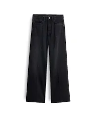 Jeans de pierna ancha CELLMA ICONIC negro 38