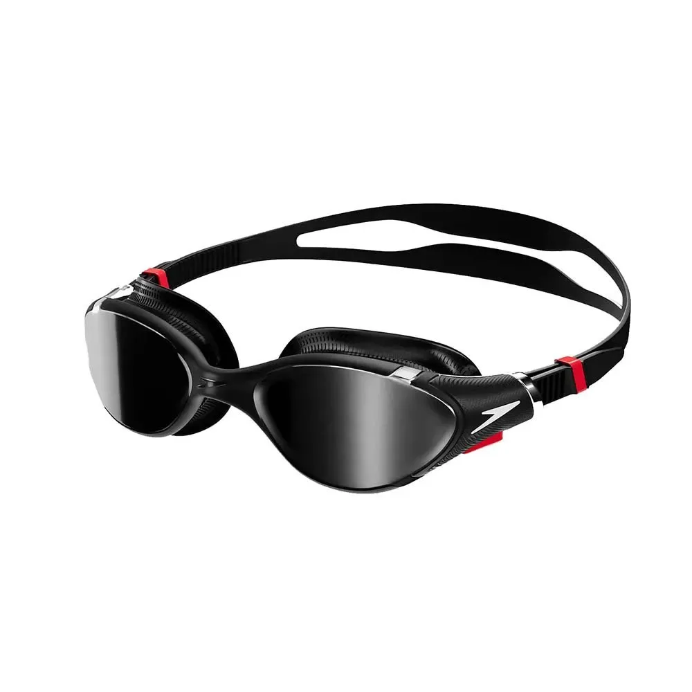Biofuse 2.0 Mirror Swimming Goggles Black / Red / Chrome One Size Men,Women - Speedo - FashionsVida