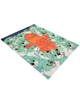 Pack 1.7 TOG Dog Pattern Blanket Matcha 127*178CM - Green - Size: One Size - Heat Holders - FashionsVida