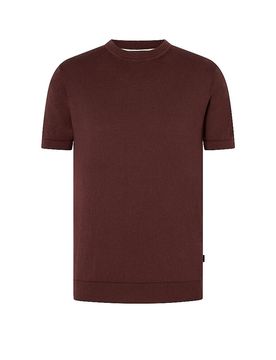 Camiseta CASHMILLO rojo oscuro M