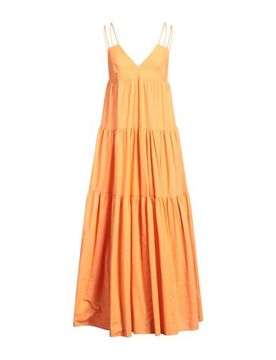 Maxi-Kleid Damen Lachs L,XS Damen
