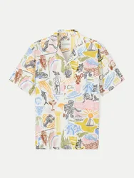 Regular-Fit Hemd Mehrfarbig L