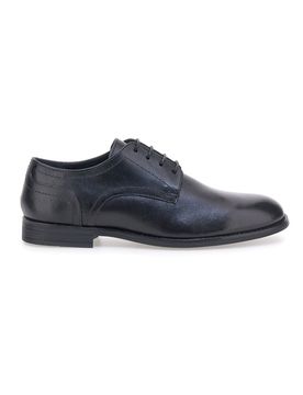 Scarpe stringate nere vera pelle 300 43