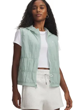 Rival Woven Ruched Damen Hemd, blau MD - Under armour - FashionsVida