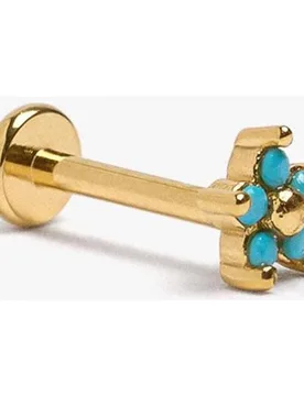 Piercing de acero inoxidable con cuentas decorativas - Parfois - FashionsVida