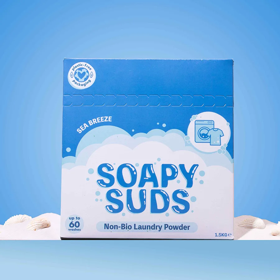 Soapy Suds Laundry Powder - Sea Breeze - 1.5kg - ecoLiving - FashionsVida