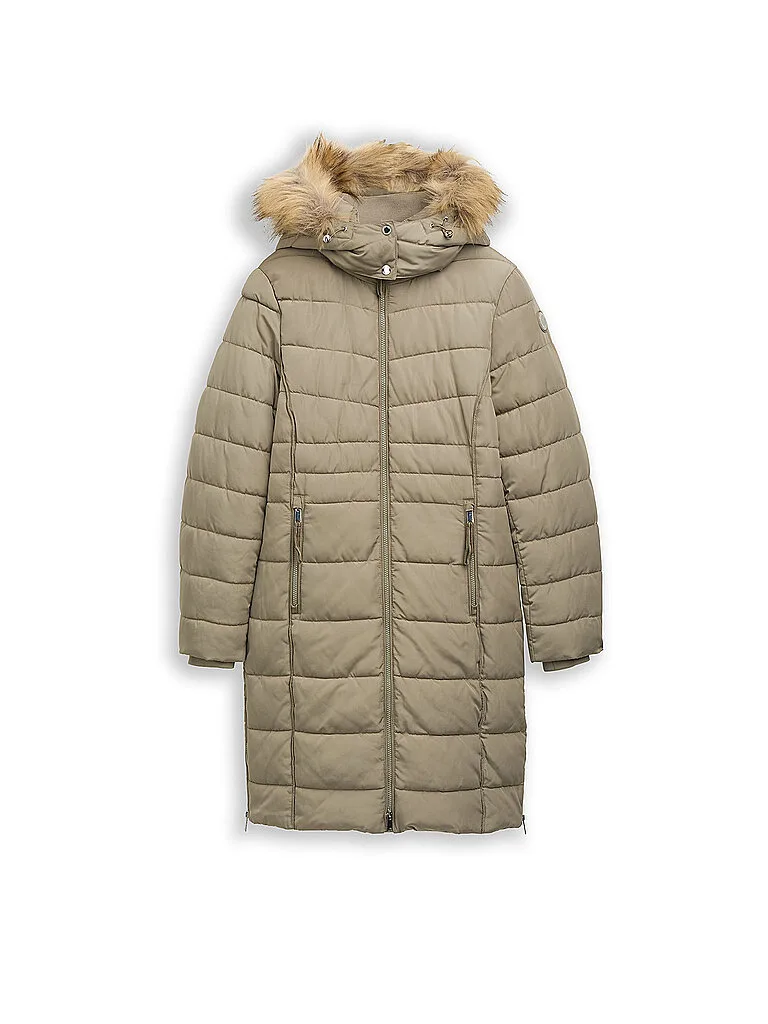 Steppmantel olive L damen - Tom tailor - FashionsVida